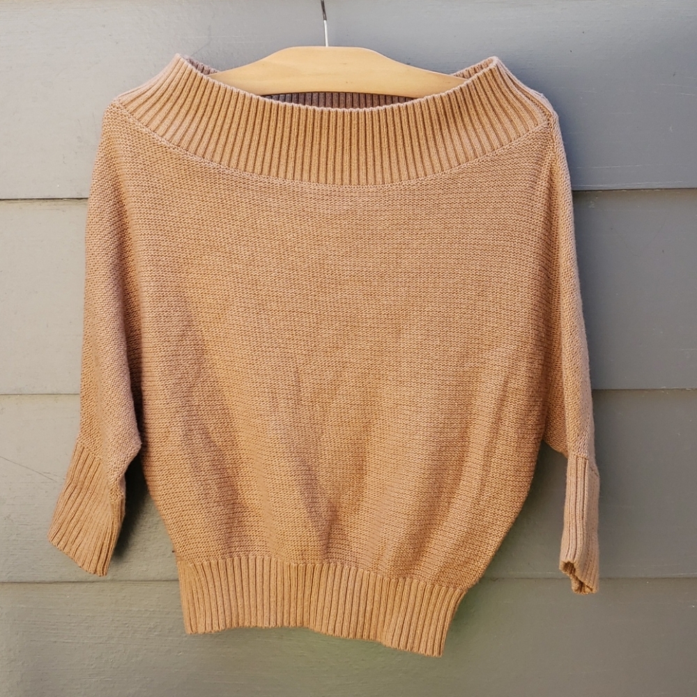 Crop sweater top